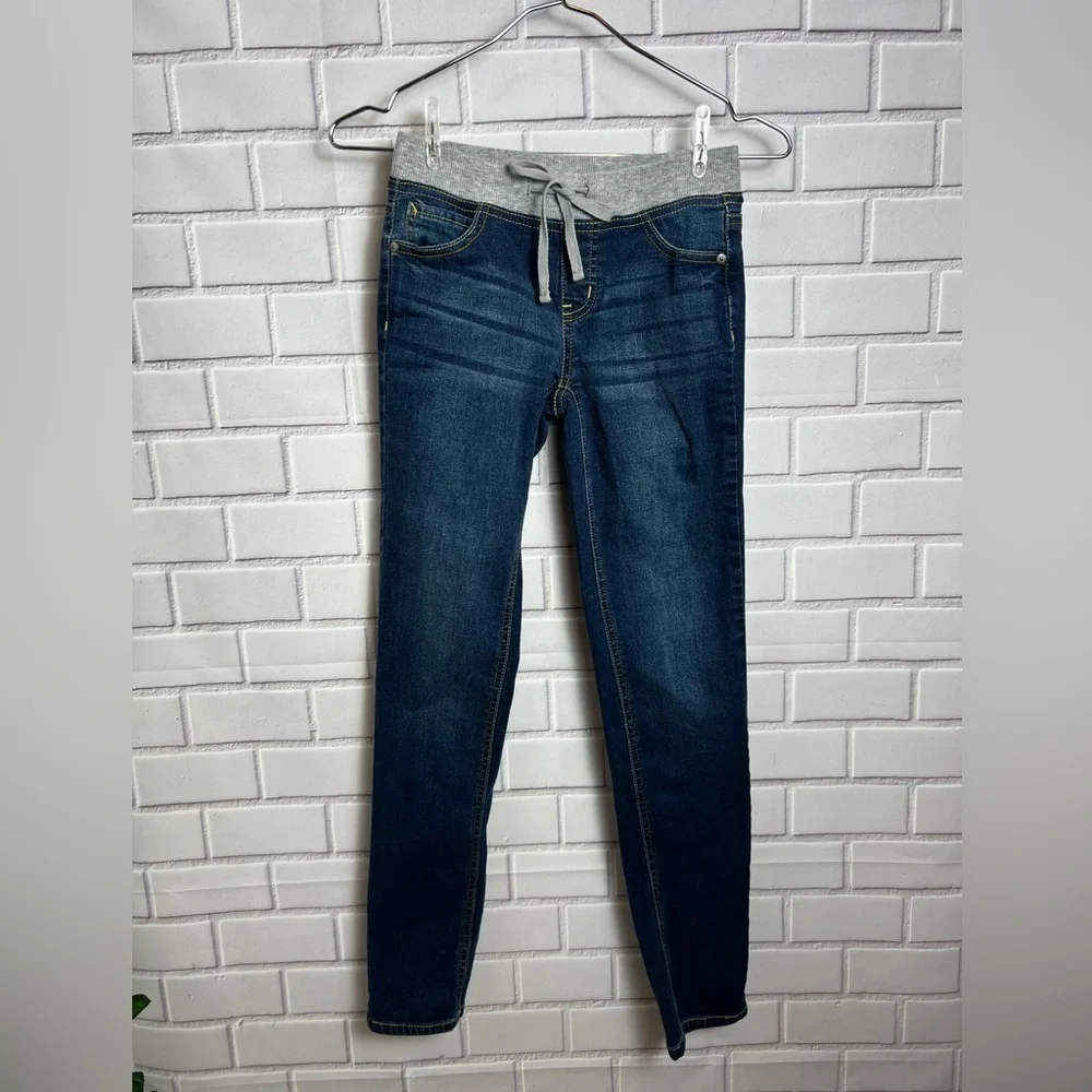 JUSTICE girls chic style fashion  slim super skinny jeans/size 12